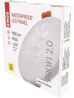 Emos ZV1132 Led panel vixxo beépíthető 10w 900lm ip65 természetes fehér kép