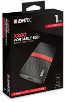 Emtec COR_SE1TBX20 Ssd (külső memória), 1tb, usb 3.2, 420/450 mb/s,  