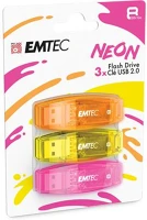 Emtec ECMMD8GC410P3NEO Pendrive, 8gb, 3 db, usb 2.0,  