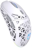 Endorfy EY6A019 wireless egér - liv onyx white (honeycomb, 26 000 dpi, argb, pixart chip kép