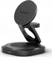 Energea AM-GYRO-GUN alumag gyro 360 3in1 vezeték nélküli wireless töltő, forgatható kép
