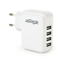 Energenie EG-U4AC-02 Energenie Univerzális hálózati 4xUSB töltő 3.1A Fekete kép