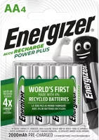 Energizer 1.2 V DC | 2000 MAH | 4 Ni-mh aa akkumulátor | 1.2 v dc | 2000 mah | 4 - buborékfólia kép