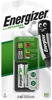 Energizer 2X2000MAH Elemtöltő, aa ceruza/aaa mikro, 2x2000mah,  