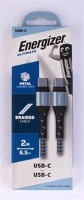 Energizer 3492548233342 Usb kábel, usb-c - usb-c, 2m, ezüst kép