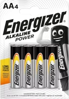 Energizer AA | 1.5 V DC | 4 Alkáli elem aa | 1.5 v dc | 4 - buborékfólia kép
