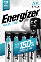 Energizer AA/CERUZAALKÁLI Max plus 1,5v aa/ceruzaalkáli elem 4 db/csomag kép