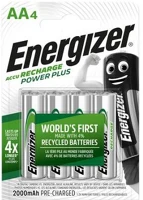 Energizer COR_EA638622 Tölthető elem, aa ceruza, 4x2000 mah,  
