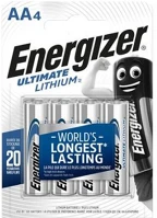 Energizer COR_EEAA4L Elem, aa ceruza, 4 db, lítium,  