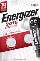 Energizer CR2016 3V Cr2016 3v lítium gombelem 2db/csomag kép
