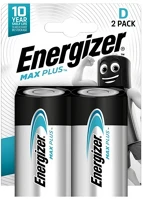 Energizer E302306604 Max plus tartós elem (d, lr20, 1.5v, alkáli) 2db/csomag kép