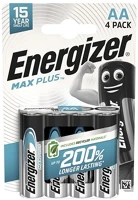 Energizer E303321804 Max plus tartós elem (aa, lr06, 1.5v, alkáli) 4db/csomag kép