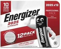 Energizer E304263800 Gombelem (cr2025, 3v, lítium) 12db/csomag kép
