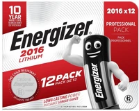 Energizer EGCR2016B12 Elem gombelem cr2016 lítium 12 db/csomag, kép