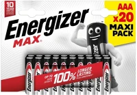 Energizer EMAAAP20 Elem aaa mikro lr03 max 20 db/csomag, kép
