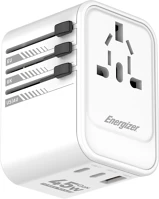 Energizer ENE813191 ETC450 univerzális csatlakozású (EU, UK, US, AU) utazó adapter és PD kép
