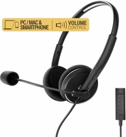 Energy sistem EN 452026 Office 2+ fekete irodai headset kép
