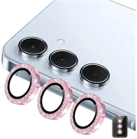 Enkay GP-183513 kameravédő üveg 9h, csak lencse + segédkeret, rózsaszín kép