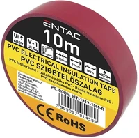 Entac 06.00993 Szigetelőszalag  19mmx10m piros kép