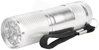 Entac EFL-9L-1W-S Elemlámpa 1w 9led alu ezüst 3xaaa nt. kép
