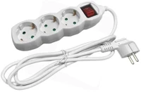 Entac ESE1.5G3-5-SW Elosztó 3 foglalat kapcsolóval 5m 3g1.5 kép