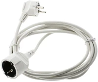 Entac ESECG1.5-3 Lengő hosszabbító 3m fehér 3g1.5 kép