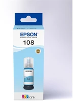 Epson C13T09C54A Epson tintapatron 108 ecotank light cyan ink bottle kép