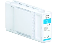 Epson XD2 T41F240 T41f2 tintapatron, ciánkék kép