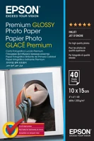 Epson 40 LAP, 255G Prémium fényes fotópapír (10x15, 40 lap, 255g) kép