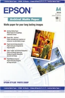Epson A4, 50 LAP, 192G Matt archiváló fotópapír (a4, 50 lap, 192g) kép