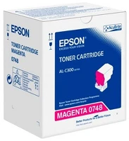Epson C13S050748 C300 magenta eredeti toner kép