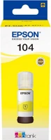 Epson C13T00P440 Ecotank 104 yellow tintapatron kép
