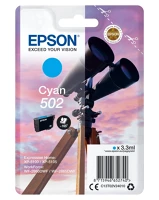 Epson C13T02V24020 Patron  binoculars singlepack cyan 502 3.3 ml ciánkék kép
