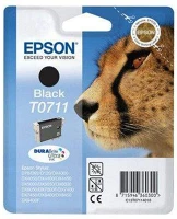 Epson C13T07114012 T0711 fekete eredeti tintapatron kép