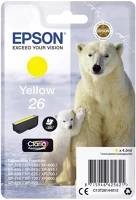 Epson C13T26144012 26 claria premium tintapatron sárga eredeti kép