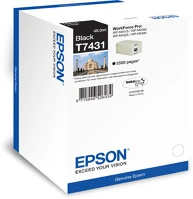 Epson C13T74314010 T7431 fekete eredeti tintapatron kép