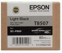 Epson T8507 T8507 világos fekete eredeti tintapatron kép