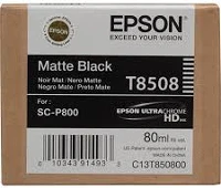 Epson T8508 T8508 matt fekete eredeti tintapatron kép
