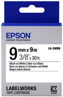 Epson C53S653003 Lk-3wbn címkeszalag black/white 9mm (9m) kép