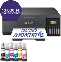 Epson L8050 A4 Ecotank l8050 a4 színes tintasugaras fotónyomtató kép
