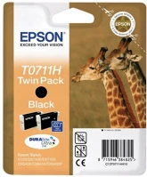 Epson T0711H Twin pack fekete tintapatron eredeti kép