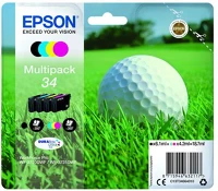 Epson T34664010 tintapatron multipack, workforce wf-3720dwf nyomtatóhoz, epson, b+c+m+y, 18 kép