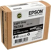 Epson T47A9 T47a9 tintapatron light gray 50ml kép