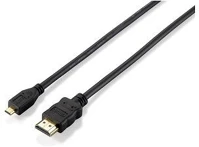 Equip 119309 Hdmi - microhdmi kábel 1.4, apa/apa, 1m kép