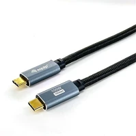 Equip 128357 Kábel -  (usb-c 3.2 gen1 to usb-c, apa/apa, fekete, 2m) kép