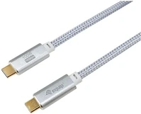 Equip 128358 Kábel -  (usb-c 3.2 gen1 to usb-c, apa/apa, fehér, 2m) kép