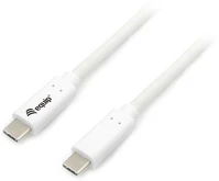 Equip 128362 Usb-c 3.2 gen1 -> usb-c 3.2 gen1 m/m adatkábel 2m fehér pd 60w kép