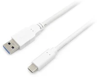 Equip 128363 Equip Átalakító Kábel - 128363 (USB-C 3.2 Gen1 to USB-A, apa/apa, fehér, 1m) kép