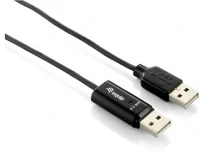 Equip 133351 Kábel -  (usb2.0, dual pc bridge kábel, 1,1m, egér/bill. megosztás, adatmásolás) kép