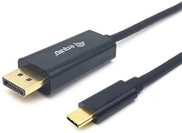 Equip 133428 Kábel -  (usb-c to displayport, apa/apa, 4k/60hz, műanyag burkolat, 3m) kép